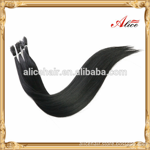 Cheap indian remy stick tip hair extensions italian kertain
